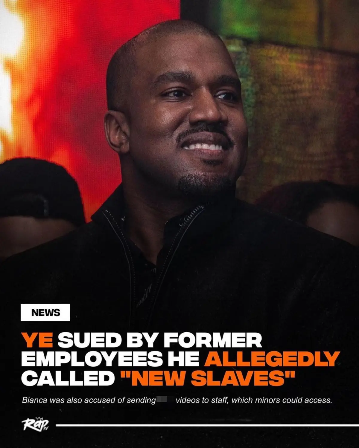 According to #TMZ, #Ye created an app to promote his music and created a brutal work environment - he was sued for engaging in “forced labor and cruel inhuman, or degrading conditions”‼️👀 They were also allegedly openly mocked with racist jabs and called “new slaves”. Thoughts⁉️ #RapTV #kanyewest #kanyetok 