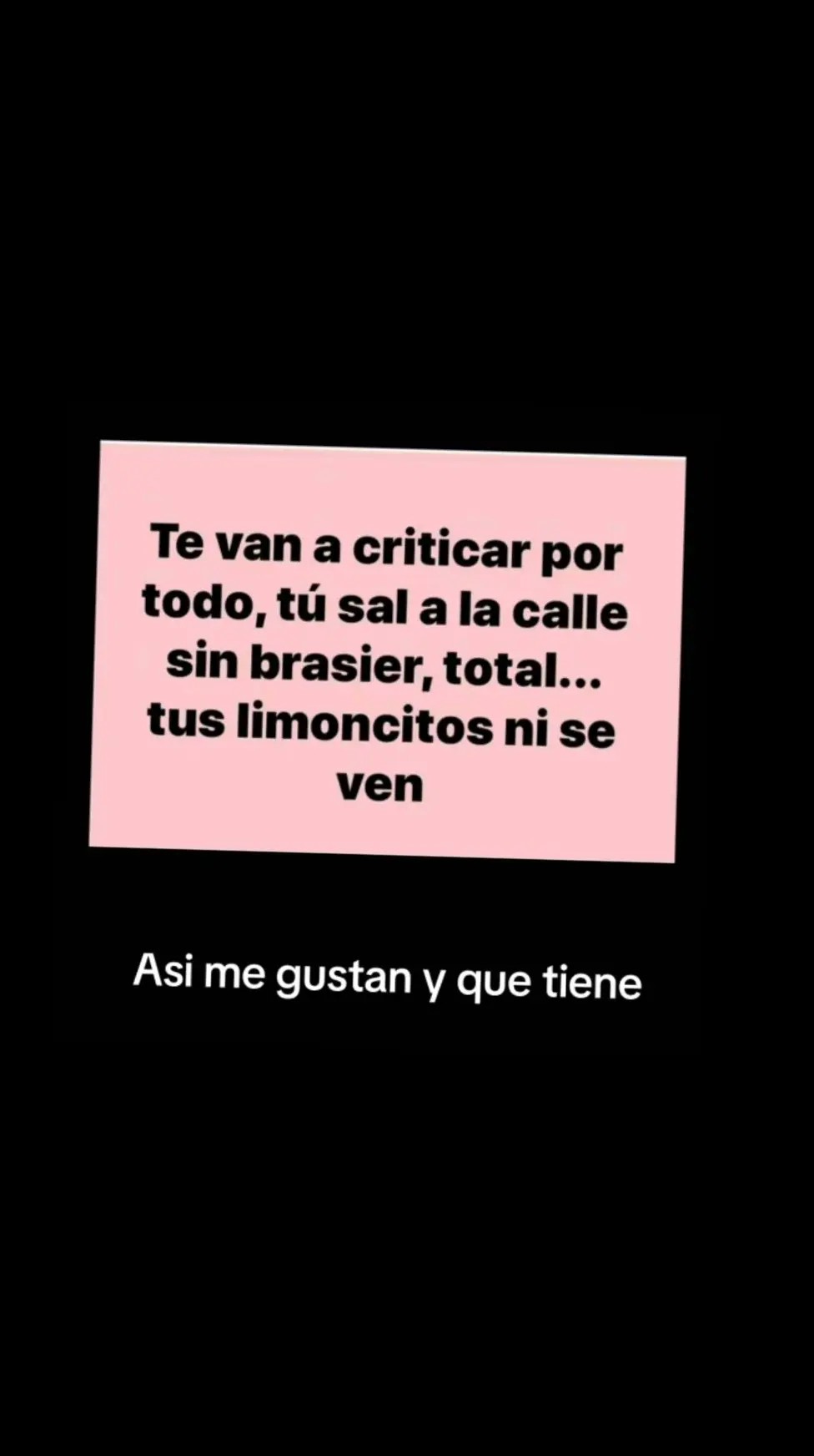 yo no te voy a criticar yo admirare