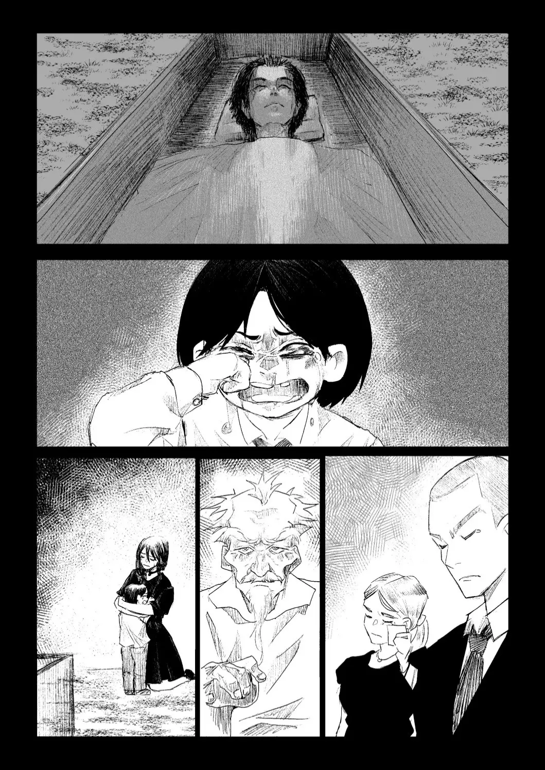Hey ! Sorry for not posting much about the other guy but I’ve been working very hard for a contest (Silent Manga Audition) today. I decided to challenge myself by making a whole oneshot in a single day (I succeded). Hope you can appreciate my work as much as I did !🤍 The theme was: Biggest Surprise