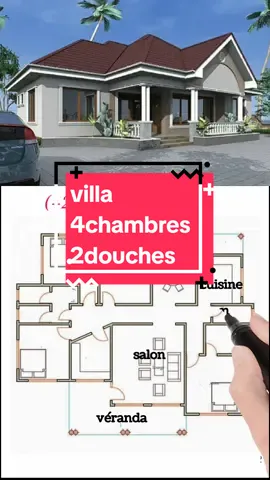 #camerountiktok🇨🇲 #cameroon #btp #construction #houseplans #plans #modernhouse #villa #CapCut 