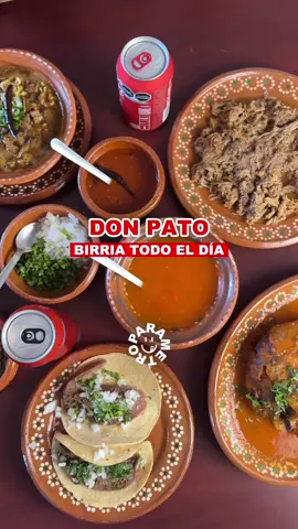 Don Pato 📍 José María Chávez #701 @birrieriadonpato  #adondeirenaguascalientes #aguascalientes #tradicion #birria #barbacoa #res #horno #familia #sabor #costilla #taco #lengua #food #turismo 