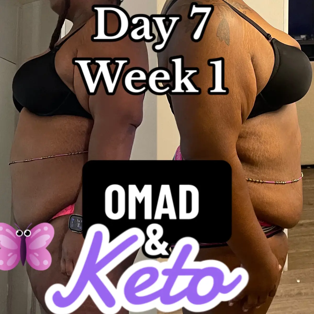 Finally back in the 270s!!! Im so excited. It was a hard week but so rewarding. As the days go by it does get easier tho. I can now say i got this OMAD down for the long run. OMAD/ Keto lifestyle for the rest of the year. Follow me to watch my journey.  #foryou #trending #viral #omad #keto #ketoweightloss #ketolife #health #healthy #weightloss #weightlosstransformation #beforeandafter #progress #selflove #trucker #ladytrucker #truckdriver #blacktiktok #