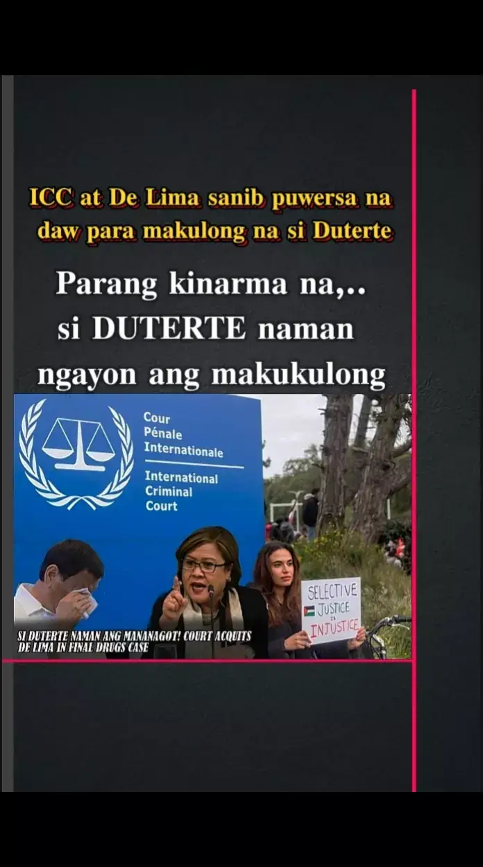 #duterte #delima #icc #internationalcriminalcourt #newsph #philippines 