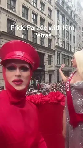 NYC PRIDE. @maccosmetics @KIM PETRAS 