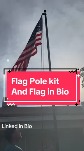 American Dream 🇺🇸🇺🇸🇺🇸 #fourthofjuly #flagpole #americanflag #americathebeautiful #ilovetheusa #godblesstheusa #4thofjuly #amazonfinds 