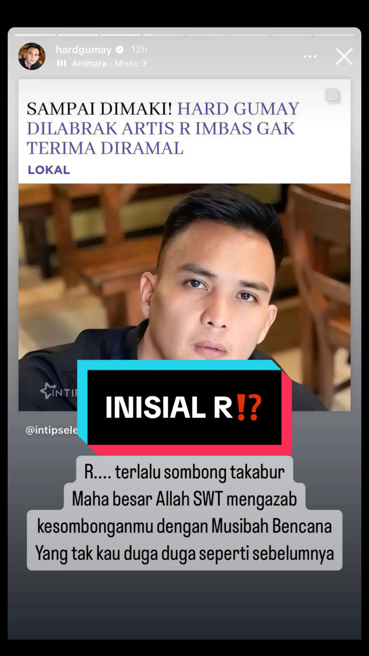 R Lagi⁉️#hardgumay #ramalanhardgumay #inisialr #gosipartis #gosipviral #selebritis #selebritisindonesia #netizen #netizenindonesia #netizenmahabenar #netizen62 #beritaviral #lagiviral #beritaartis #viral #fyp #fypシ #fypシ゚viral #fypage #foryou #foryoupage #xyzbca #selebindo #artisindonesia #ramalanartis 