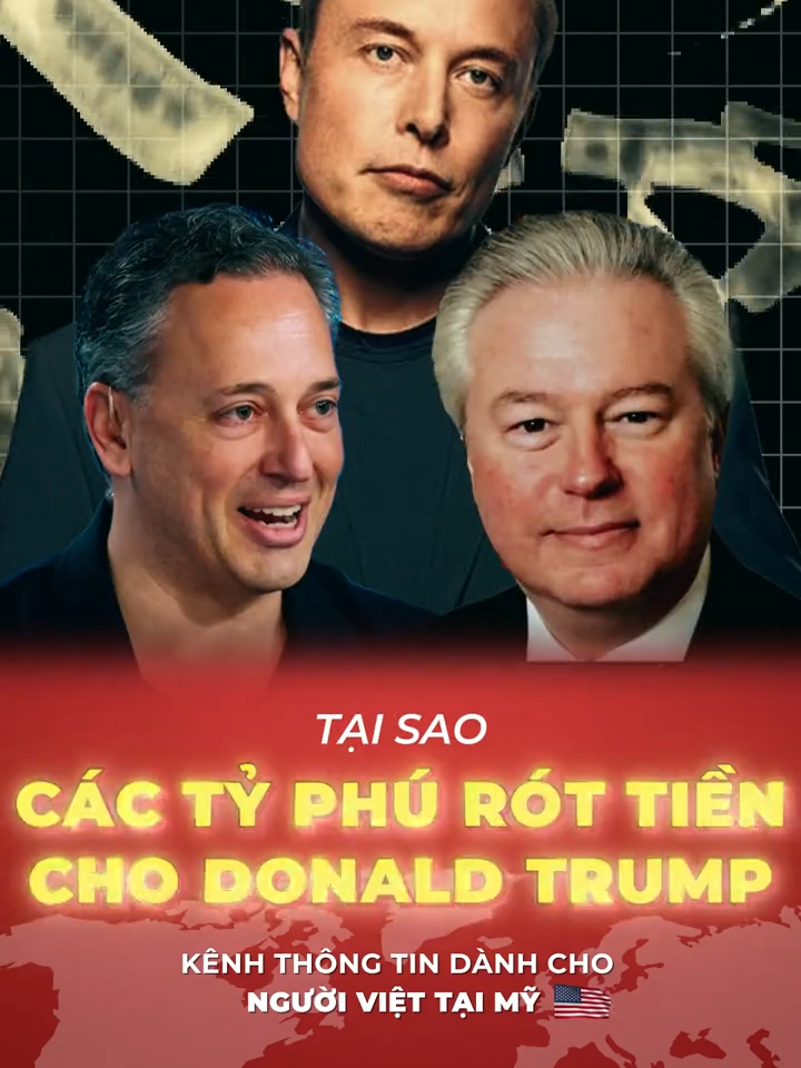 Tại Sao Các Tỷ Phú Mỹ Ủng Hộ Trump #tintuc #thinksmartnews