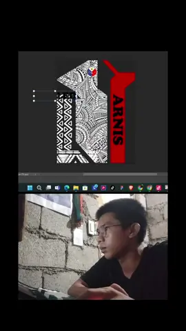 Shirt is good. APPROVED ARNIS SHIRT DESIGN! Open for Commission! DM to commission! Very affordable. Legit Check: 101% Legit! #fyp #designlayout #fypシ #ranled #layout #bscs #student #adobephotoshop #canvadesign #shirtdesign #arnis #canva 