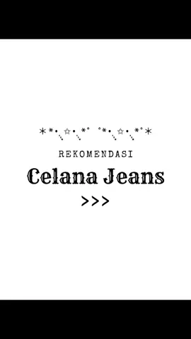 Rek Celana Jeans #celanajeans #celanajeanswanita #celanajeanswanitakekinian 