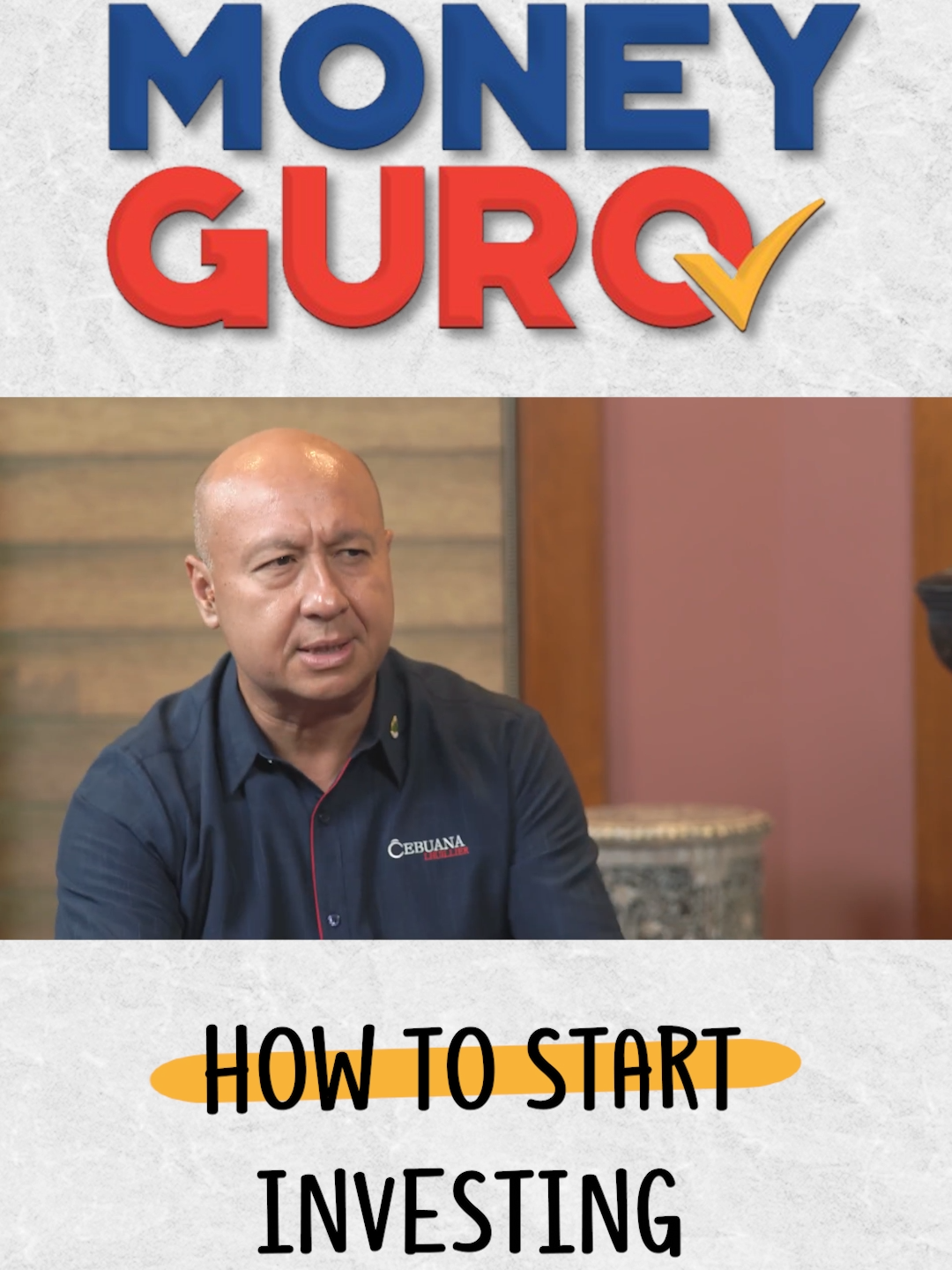 Pano nga ba tayo magsimula mag-invest, here are wise words mula sa ating pinakarecent na episode from our Money Guro himself, Jean Henri Lhuillier! #MoneyGuro #moneygurotips