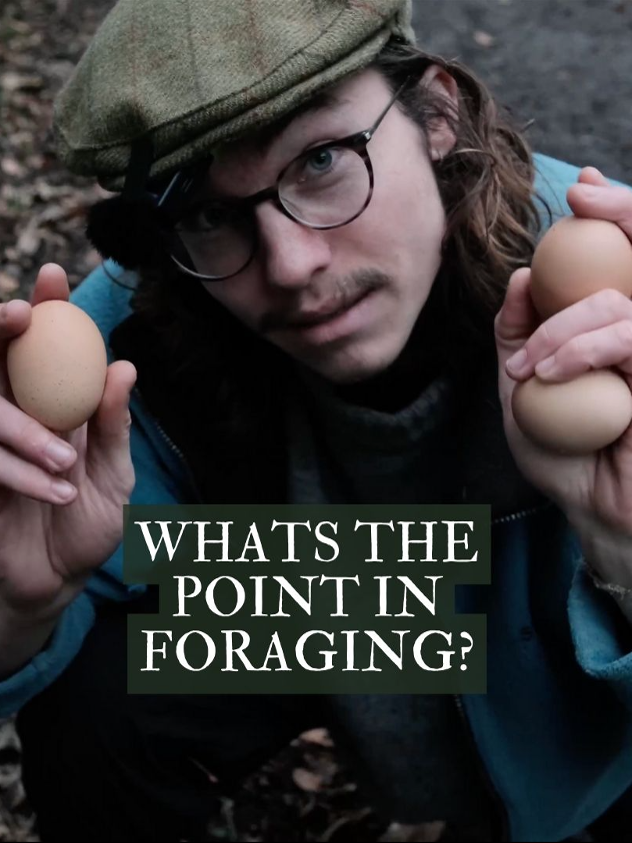 It's 2024, why would you spend your time foraging these days? #foraging #youarefromhere