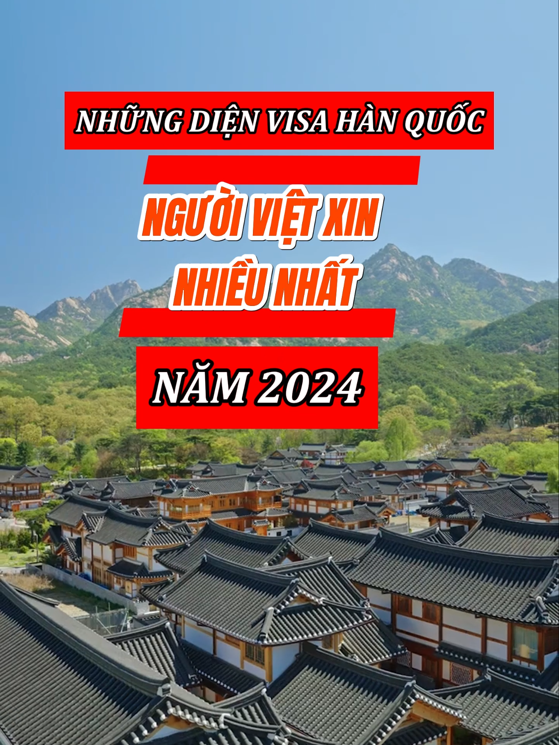 Visa Hàn Quốc phổ biến nhất trong năm 2024 #visa #hanquoc #korea #korean #dulich #travel #traveltiktok #viral #toptentravel #visathegioi