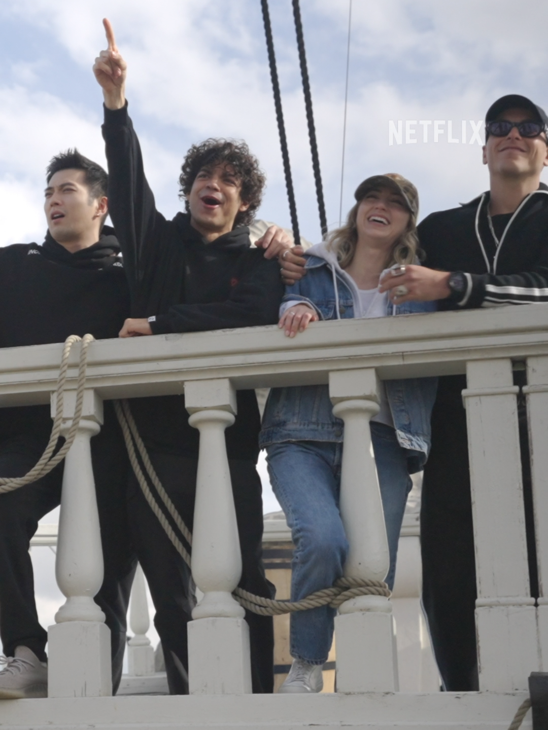 It’s happening, Nakama! 🏴‍☠️ From around the world, our Straw Hats have reunited to begin filming their epic Season 2 adventure! There’s no better place to start this journey than the deck of the Going Merry with Iñaki Godoy, Mackenyu, Emily Rudd, Jacob Gibson and Taz Skylar! ⛵ 🌊 #OnePieceLiveAction