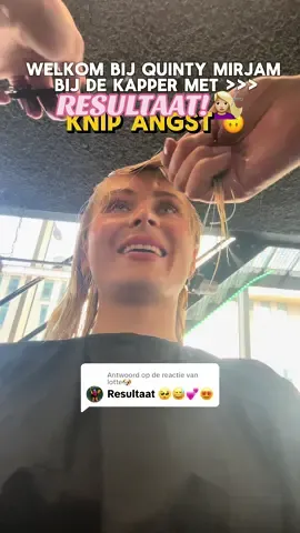 Antwoorden op @lotte🐶 NEW HAIR NEW MEEE 💇🏼‍♀️😱 | mijn kapper: @Dion Moree - Rotterdam centrum📍