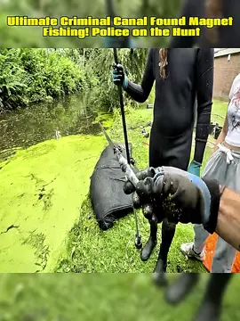 Part 3 Ultimate Criminal Canal Found Magnet Fishing! Police on the Hunt !
