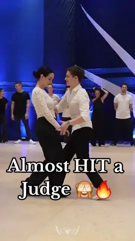 I almost HIT a Judge 🙈🔥 Such a pleasure dancing with this beautiful dancer 😍 One more and hopefully not the last 😊 🕺@leolorenzooo  💃@rachel.shakes  📽@affinityswing  🏢@libertyswing  Feel free to share 🙏 #dance #dancers #dancer #danse #danseurs #danseur #wcs #westcoast #westcoastswing #modernswing #coupledance #dancehall #dancing #dancevideo #dancevideos #dancelife #dancerlife #pro #profesionals #teachers #art #artists #artist #video #videooftheday #reel #reels #leolorenzooo #leolorenzo 