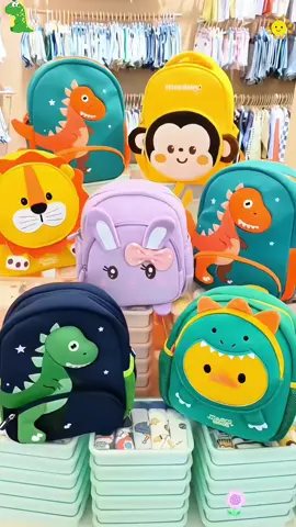 Cute little dinosaur back pack 2-6 years old are applicable, go out, go to school are very convenient#backpack #schoolbag 