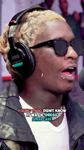 YOUNG THUG DIDN'T KNOW IT WAS A DRESS 😂
