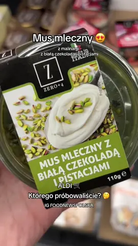 Którego próbowaliście? 🤔 wpadajcie na ig foodnewspolska ☺️ #nowość #fyp #dlaciebie #dc #pistacje #maliny #pyszności #deser 