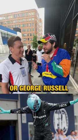 Brits weigh in on George Russell’s win #f1 #euros #f1tiktok 