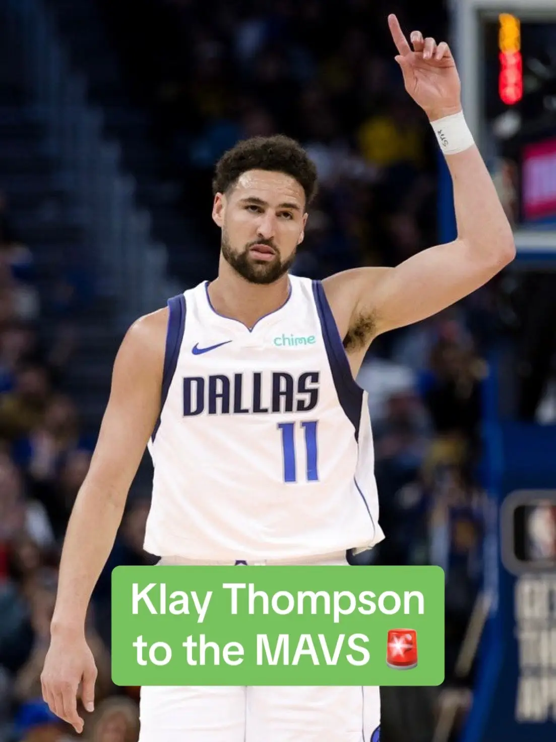 Never thought I’d see him out of Oakland 😳 #klaythompson #NBA #shoutoutot (via shamscharnia/X)