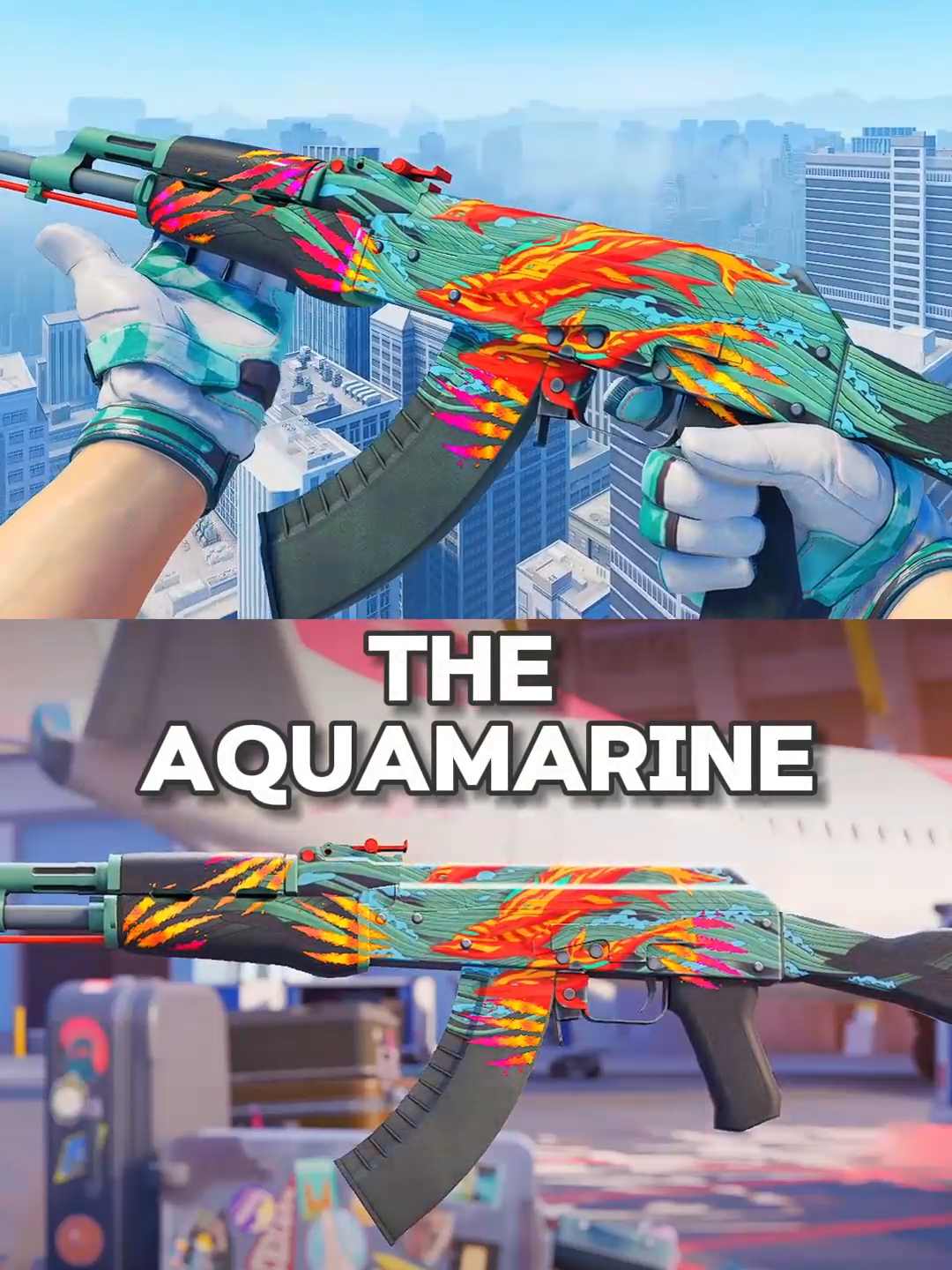 AK-47 AQUAMARINE REVENGE sticker crafts for #cs2 | #cs #budget #craft #tutorial #howto #cs2skins #counterstrike #crafts #skins #csgo #cs2craft #update #cs2update #fyp #fypシ 