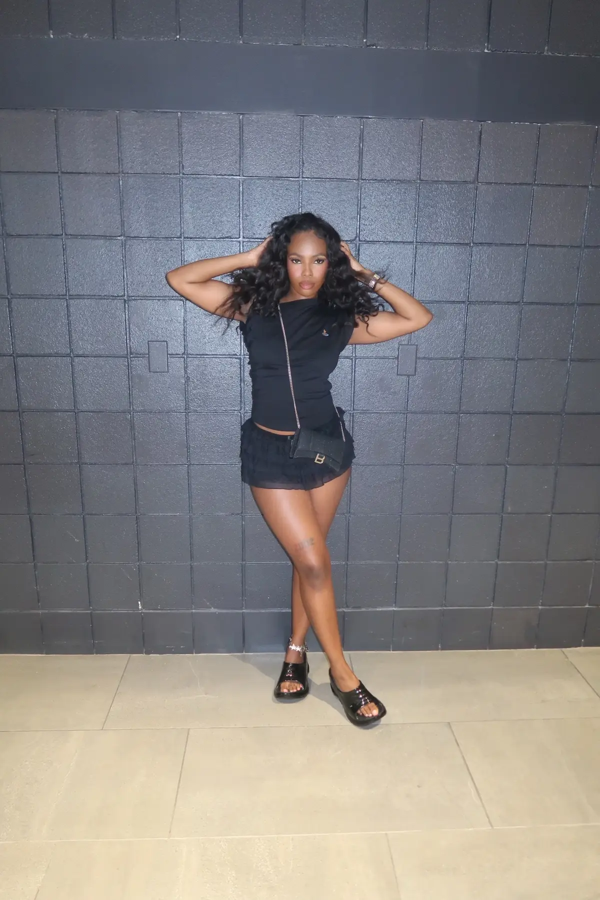 my first solo concert and let me tell yall a time was HAD! @chrisbrownofficial did his big one, loved itttttt @Vivienne Westwood @Edikted #OOTD #phillytiktok #chrisbrown #ootn #1111tour #chrisbrownconcert #philly 