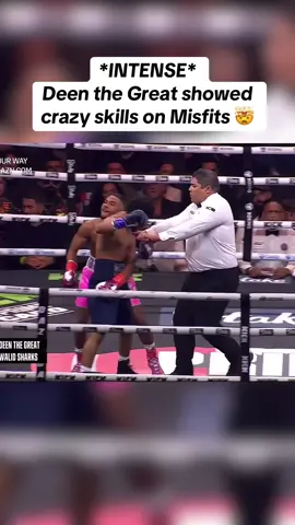 Deen the Great legit boxer? #deenthegreat #misfitsboxing #youtubeboxing 
