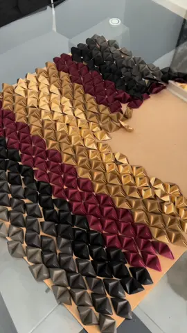 Cuadros de origami  #decoracion #paper #origami #papel #wallart #papaerart #DIY #fyp 