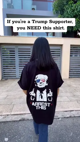 Love this shirt, still voting Trump 🇺🇸💪 #trumparrest #trumparrested #Trump #trump2024 #Donaldtrump #trumptrial #felony #trumptrain #trumpsupporters #proudrepublican #republicanoftiktok #stillvotingtrump #votetrump #votetrump2024 #votefelon #votefelon2024  