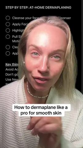 Dermaplaning 101 ✏️ Step by Step Tutorial to learn how to dermaplane like a pro at home! Calling all the hairy girlies! #dermaplaning #dermaplaningfacial #dermaplane #hairidentifier #stepbystep #dermaplaningathome 