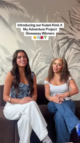 Remember when we teamed up with @My Adventure Project to give away a 5 week trip around Australia for you & your bestie plus a visit to Kulani Kinis HQ & a years supply of bikinis?! ✈️☀️ ...Meet our winners @dakotas.rae & her bestie @keaira.aaa!! 🫶🥰💘 Before they headed off on their trip of a lifetime they popped in to see us at Kulani Kinis HQ, take a look... 🥰💫