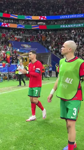 Legends of the game 👏 #EURO2024 #PortugalvsSlovenia 