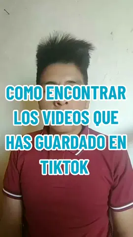 cómo encontrar los videos guardados en tiktok #tutorial #tiktok #AprendeEnTikTok #tiktoktips 