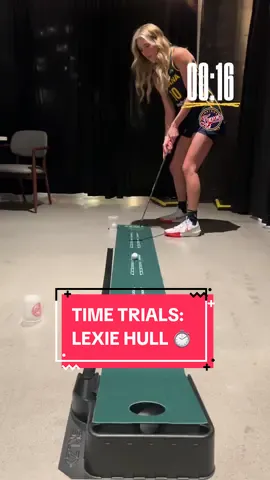 Replying to @Indiana Fever Pt 5 | @lexiehull takes on the Fever Time Trials #WNBA #indianafever #indiana #basketball #timetrials 