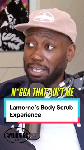 @Lamorne Morris ‘s interesting body scrub experience in LA😭🤣 #lamornemorris #bodyscrub #losangeles #storytime #spa 