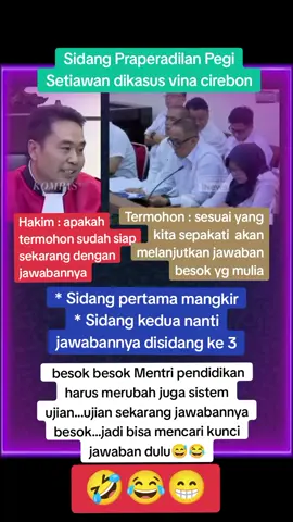 sidang ke 2 praperadilan PEGI setiawan dikasis Vina Cirebon  #kasusvinacirebon #pegisetiawan #keadilanharusditegakkan #hukumindonesia #pengadilannegeri #hakim #trending #fyp #viral #masukberanda #hiburan #fypシ 