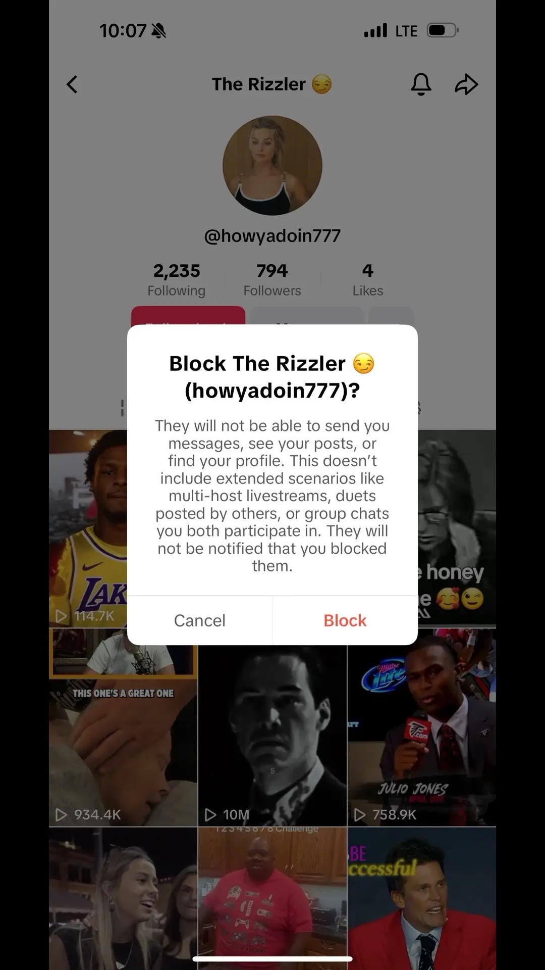 Not nice gets you blocked! 🤷🏻‍♂️ #bobbydo7777 