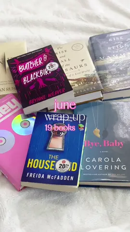 June Reading Wrap Up 📚⭐️ this was a mid month i must say .. BUT, lets see what my birthday month bring 🤭 #readingwrapup #BookTok #bookrecs #bookreview #bookishthoughts #blackgirlbooktok 