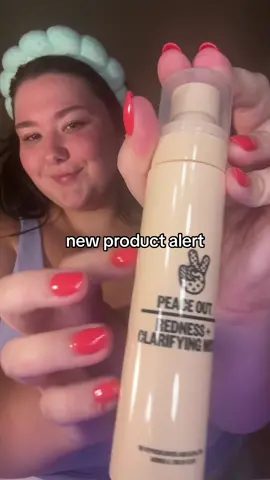 have you trued this new product from @PeaceOutSkincare ? #peaceoutresults #shakespraysoothe #rednessmist #peaceoutskincare #skincare #newproduct #beauty #facialspray #fyp #foryou #viral 