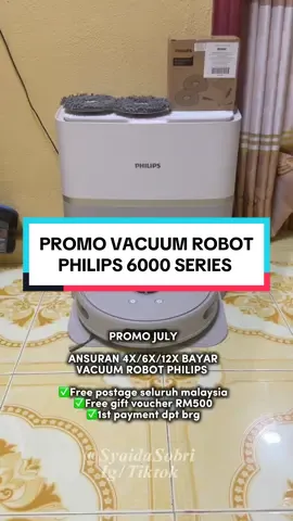 Haluu. Vacuum Robot Philips bibik moden alaf baru datang lagiii #vacuumrobotphilips #vacuumrobot #vacuumrobotamway 