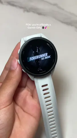 I’m officially a Garmin girly! ⌚️💕✨  I was debating between an Apple Watch and a Garmin for running and after watching so many reviews, the Garmin won me over! Specifically, the Garmin Forerunner 165 Music (I will explain why). The way most people put it is that an Apple Watch is for lifestyle while a Garmin is meant for fitness and I could not agree more!  A few of the things I love so far is: 1. it tracks my steps more accurately than my phone does on the health app  2. it measures my sleep (REM, deep sleep, light sleep, and awake periods) AND I have a sleep coach, letting me know how much hours of sleep I need the following day 3. measures my heart rate and stress levels throughout the day 4. you can pay with your watch!  5. I can listen to my Spotify playlists and leave my phone at home with the music feature!  6. Lastly, when I go on runs, it measures literally EVERYTHING and color codes the route I took with my pace, heart rate, power and elevation.  The app gives a more in depth analysis of the stats you can see on the watch. I’m obsessed and I’m only gonna keep falling in love! Once I’ve tested it enough, I’m make a video about it 🥰 #runtok #unboxing #Running #garminwatch #garminunboxing #garmin #garmingirly #runnerera #forerunner165music #garminrunning #garminforerunner #latinacreator #latinacontentcreator 