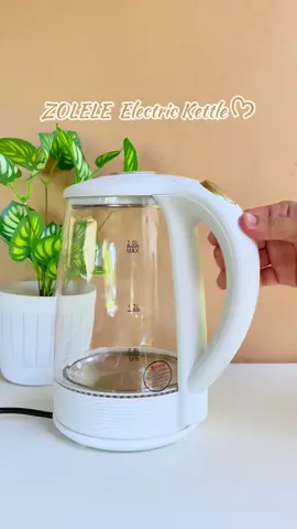 Aesthetic Electric Kettle from @Zolele Appliances napaka ganda talaga! #zolele #electrickettle #kitchenappliances #kitchenfinds 