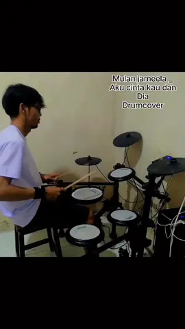 jangan lupa hiburan guys 🤗 #mulanjameela #originalsongfromahmaddani #republikcintamanagement #Drumcover 