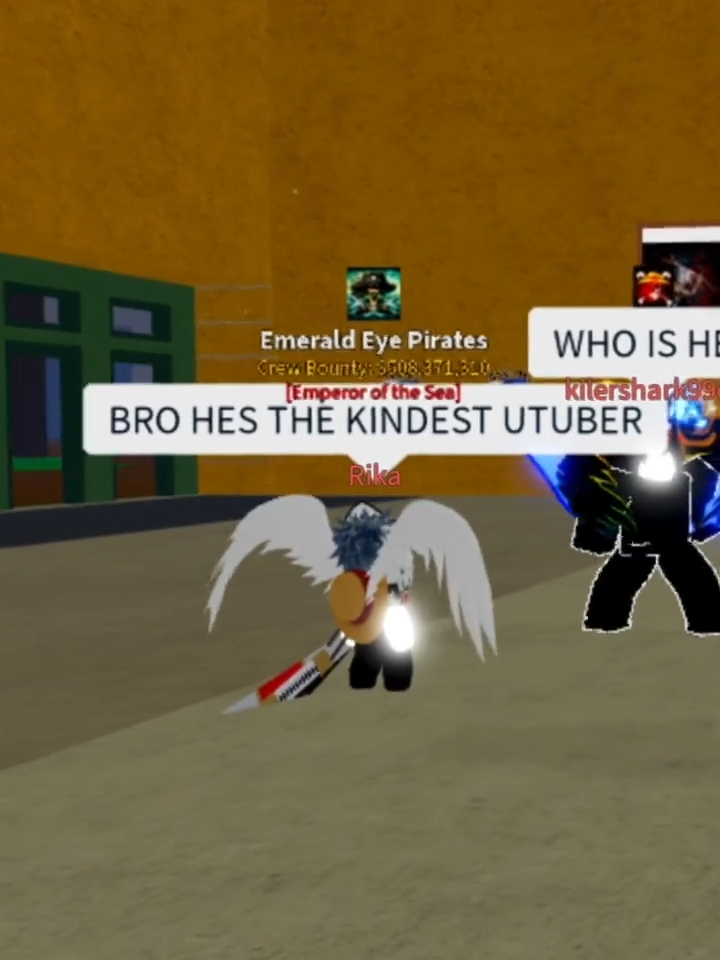 He believed in me... #bloxfruits #toslow #roblox