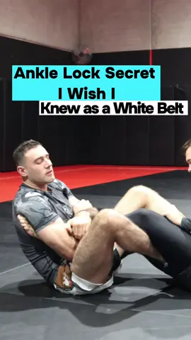 big detail you need to help your ankle locks that I wish I knew  #whitebelt #adcc #gordonryan #choke #mma #bjj #UFC 
