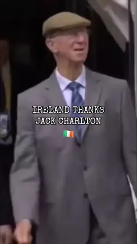 Ireland thanks Jack Charlton 🇮🇪❤️ #jackcharlton #ireland #usa94 #worldcup #england #football #footballedit #footballtogether #footballquotes #Soccer #footy #footyedit #footballhistory #footballhistorian #footballtiktok #footytiktok #soccertiktok 