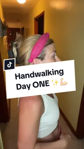DAY ONE: Walking on my hands to tone & tighten back up! Cause mamas been slackinnn. Ft my oatmeal & honey mask!! 🍯💪🏻 Heres to starting something & holding myself ACCOUNTABLE 🤪 July is gonna be a GREAT month yall!  Who else is starting something new this month? Let me know in the comments & ill be your personal hype girl ✨🫶🏼 #handstand #handstandchallenge #handwalkchallenge #newgoals #newmonthnewgoals #july #fitnessmotivation 