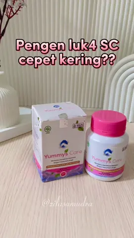Ga hanya luka SC jg sih bisa untuk semua luka SC/normal pake ekstrak ikan gabus biar cepet pulih yaa 🥰 #ikangabus #yummyscare 