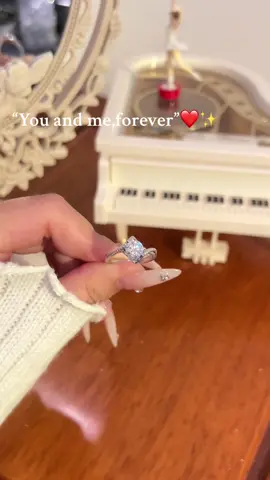 A princess ring🫧✨💍#moissanite #jewelrylover #promisering #s925 #dealsforyoudays #Love #jewelry #gift 